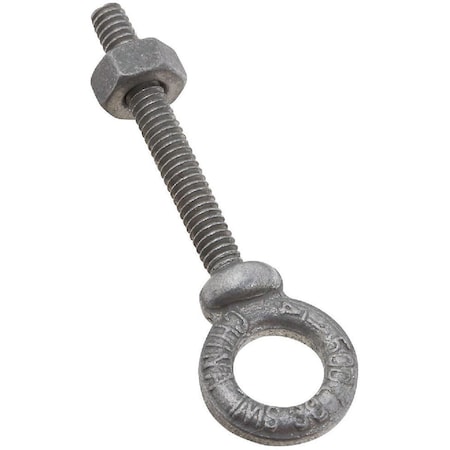 National 1/4 In. x 2 In. Galvanized Eye Bolt N245076